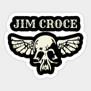 jim croce Sticker